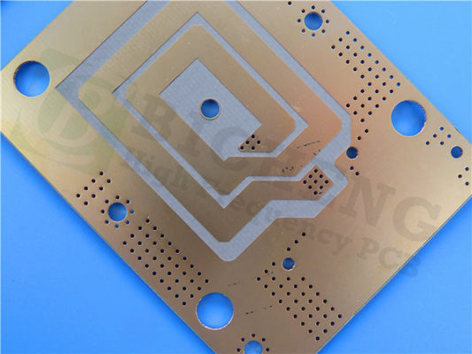 Двухслойная 1 унция голая медная RF PCB-карта 20 миллилитров RF-30A