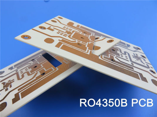 6.5mm RO4350B PCB Двухсторонние схемы ENIG