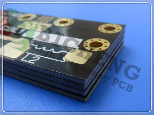 Двусторонние печатные платы F4BTMS1000 PCB толщиной 6,35 мм из обнаженной меди