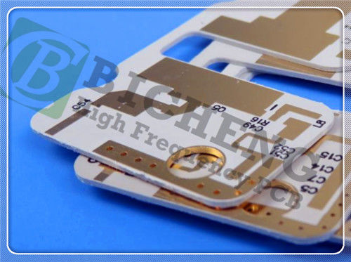 4-слойный RO3203 PCB 0,6 мм Погружение Золото