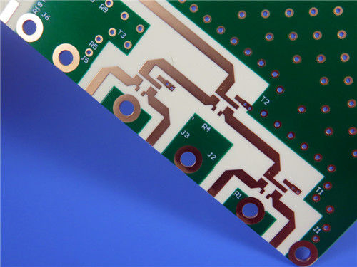 RO3210 PCB Двухсторонняя 25 миллилитровая погрузка Тиновая плата Rogers
