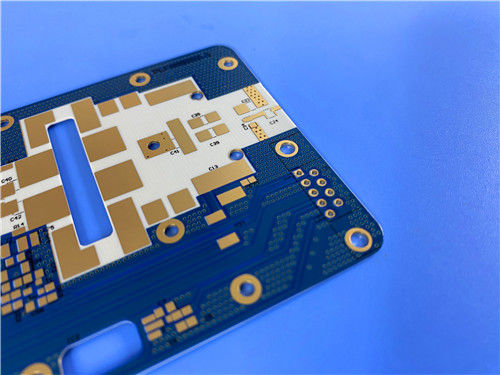 RF-60A PCB 2-слойная толщина 25 мил Черная шелкография Иммерсионное золото