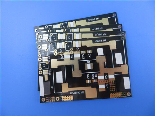 Двусторонний F4BTM300 ПХБ RF субстрат 10mil ENIG Finish