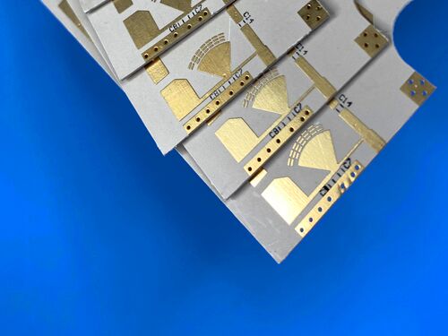 2-слойная печатная плата CER-10 на подложке 25mil с черной шелкографией