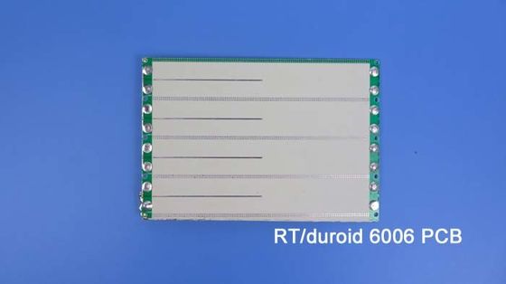 25мл RT Duroid 6006 RF PCB с зеленой сварной маской и погружением золота