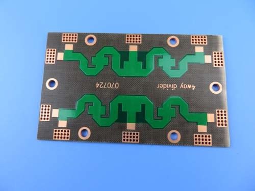 Двойник DK2.65 PTFE встал на сторону с OSP и зеленой маской для монтажной платы Frequancy Combiners высокой