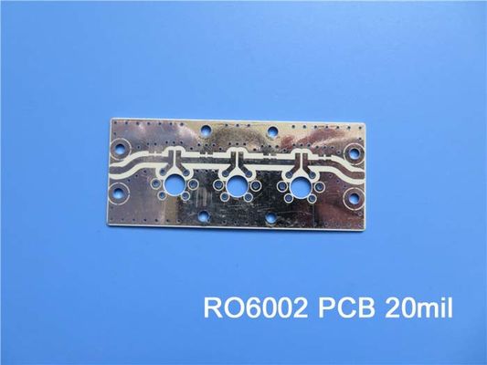 20mil Rogers 6002 PCB HASL Бессвинцовая печатная плата UL 94-V0 Двусторонняя печатная плата