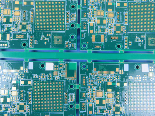 Монтажная плата PCB соединения высокой плотности (HDI) построенная на 14-Layer FR-4 Tg170℃ с золотом погружения