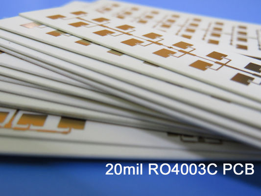 RO4003C через заполненный PCB низкий DK для применений RF