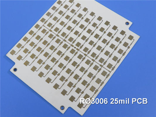2L RO3006 RF PCB 1 унция Медно-белый шелковой экран с ENIG