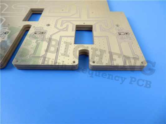 1.6mm AD1000 PCB 50mil 1oz High Frequency Pcb Board ENIG