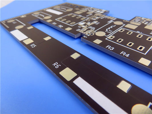 2 слоя DiClad 870 RF PCB 5mil 0.2mm ENIG Без сварной маски