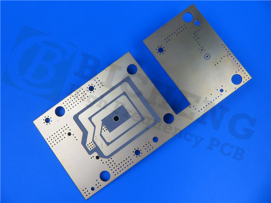 10mil RT Duroid 6035HTC PCB Двухслойный черный шелковой экран Погружение золото