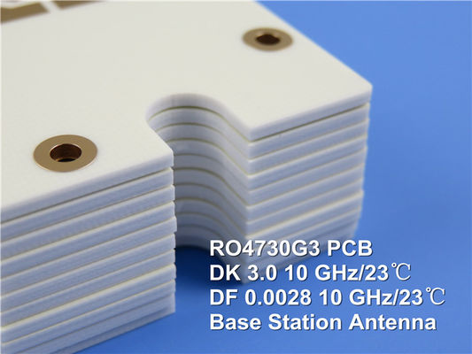 30mil RO4730G3 Pcb Rogers 2-слойная ENIG поверхность закончена