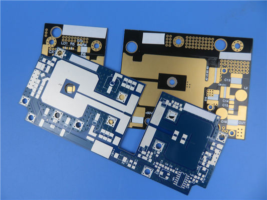 RF-60TC PCB 10mil 2 слой погружения оловянной схемы