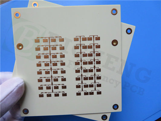 Rogers RO3003 PCB 1,78 мм 3 слоя с голым медом