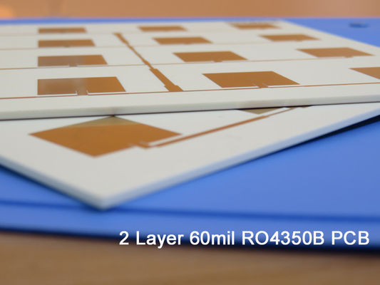 6.5mm RO4350B PCB Двухсторонние схемы ENIG