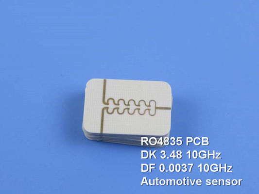 20mil RO4835 PCB 2-слойная схема с погружением золота