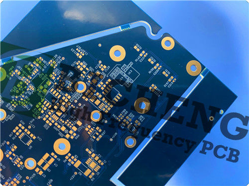 FR408HR PCB 4-слойный 1,6 мм высокий ТГ через в панели печатных плат