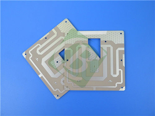 2-слойное решение RF-35 PCB, иммерсионное серебро, белая легенда