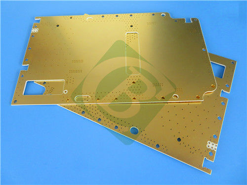 RO3210 PCB 2-слойный 0,8 мм толщиной погружения золотой отделки
