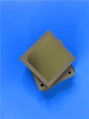 RF TP600 PCB 2-слойный 0,6 мм толщина ENEPIG 20um через покрытие