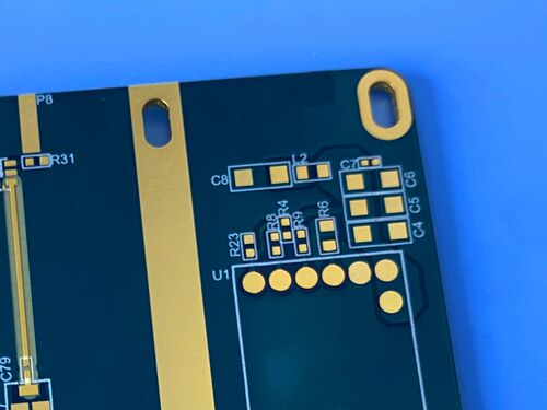FR408HR PCB 6-слойный 1,6 мм толстый синий Сплав-маска Погружение золото