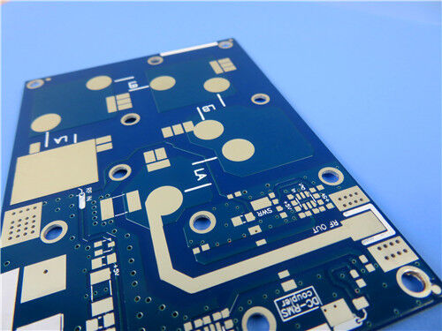 Плата RT duroid 6035HTC Rogers 30mil с покрытием Immersion Silver