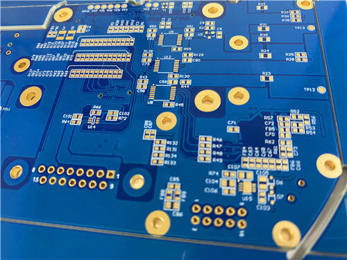 8-слойная смешанная плата RF Rogers RO4350B/RO4003C + RO4450F толщиной 1,054 мм, класс IPC 3