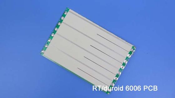 25мл RT Duroid 6006 RF PCB с зеленой сварной маской и погружением золота