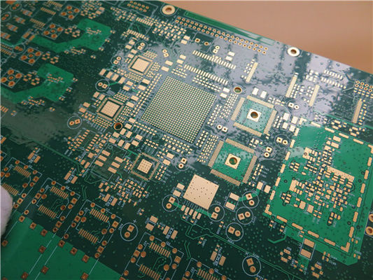 Multilayer PCB High TG FR4  ENIG Automotive Printed Circuit Board For PLC Control Panel