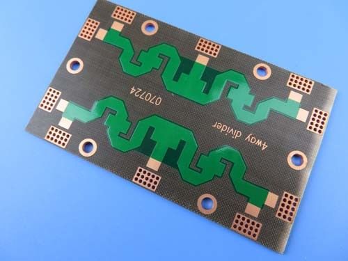 Двойник DK2.65 PTFE встал на сторону с OSP и зеленой маской для монтажной платы Frequancy Combiners высокой