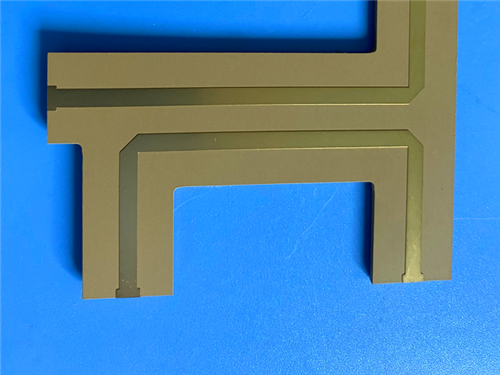 Однослойный гибкий PCB построенный на Polyimide с укреплением FR-4 1.6mm и золотом погружения для приборного щитка