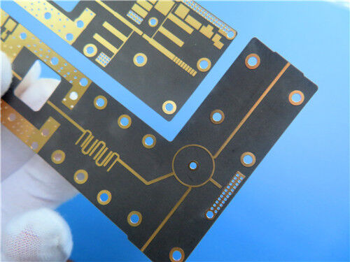 Большое FPC (гибкий PCB напечатанной цепи) построенное на Polyimide с желтым золотом покрытия и погружения для освещения СИД