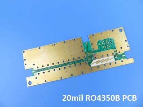 Высокочастотный PCB Rogers 20mil 0.508mm RO4350B