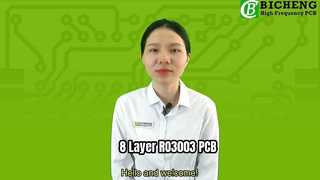 8-слойная гибридная печатная плата RO3003