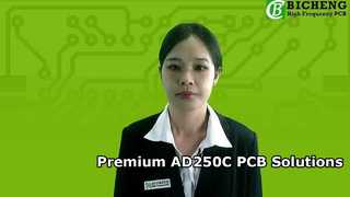 AD250C Печатная плата, 2-слойная, погружение серебром толщиной 20 мил