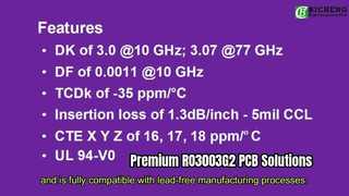 RO3003G2 Высокочастотные печатные платы
